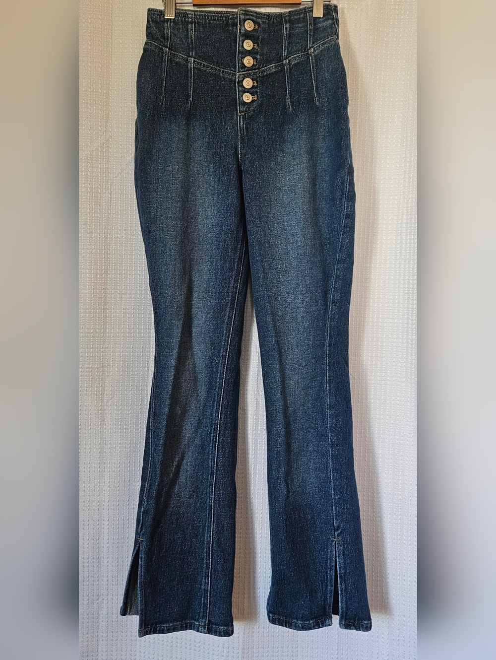 We The Free Button Fly Flare Jeans Size 25